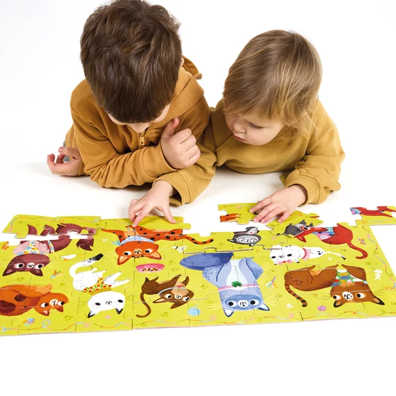 Banana Panda oktató puzzle - Szeretem a cicákat!