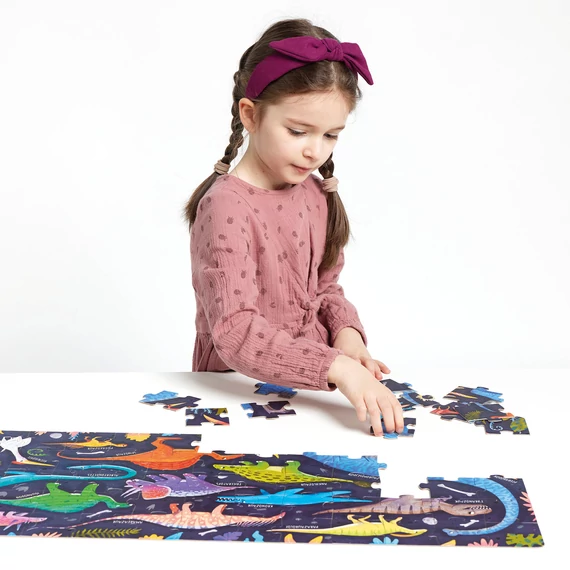 Banana Panda oktató puzzle - Szeretem a dínókat!