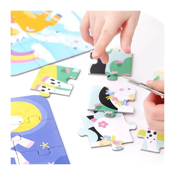 Banana Panda oktató puzzle - Pónik