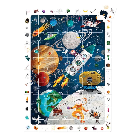 Banana Panda oktató puzzle - Űr
