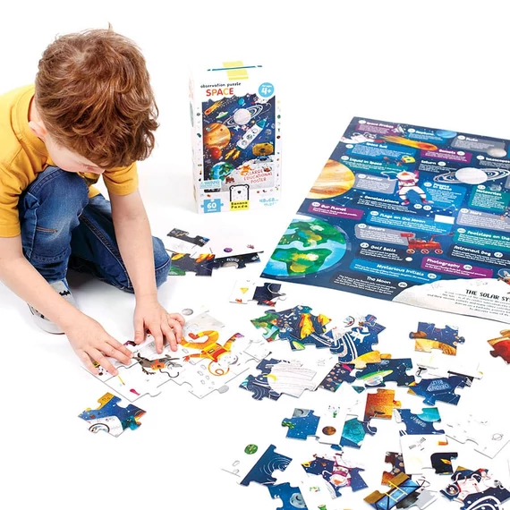 Banana Panda oktató puzzle - Űr