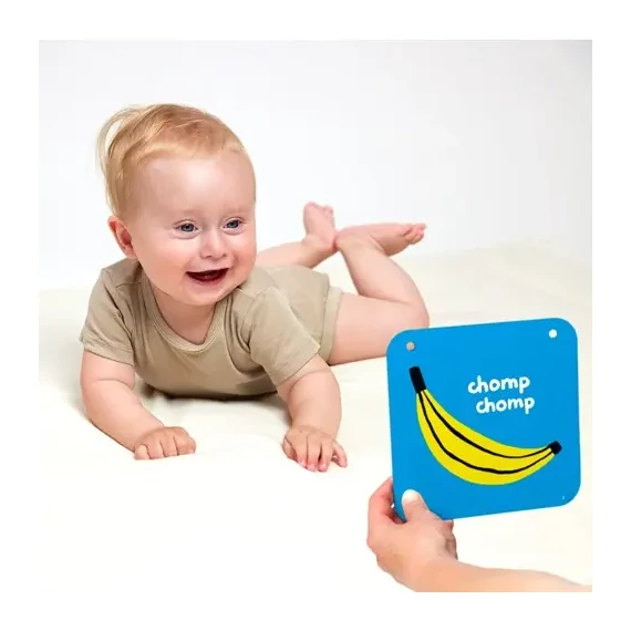 Banana Panda kontrasztos babakönyv kártyák – 6-9 hónapos kortól