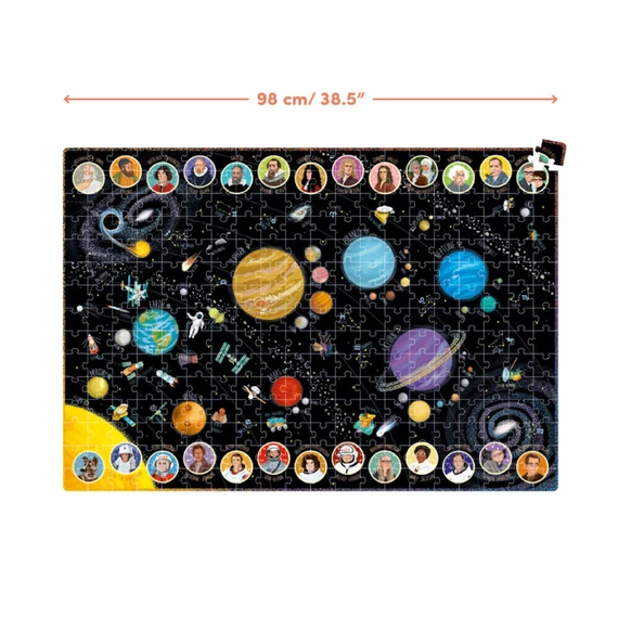 Banana Panda oktató puzzle - Nagyméretű kirakós - Naprendszer