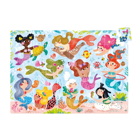 Banana Panda oktató puzzle - Varázslatos sellők