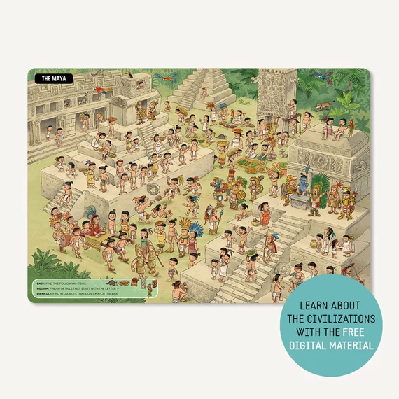 The big game book of civilizations - Angol nyelvű játékkönyv gyerekeknek