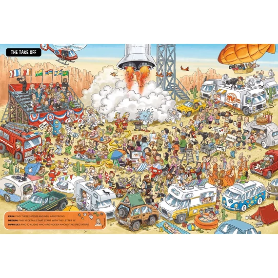The big game book of spacve - Angol nyelvű játékkönyv gyerekeknek