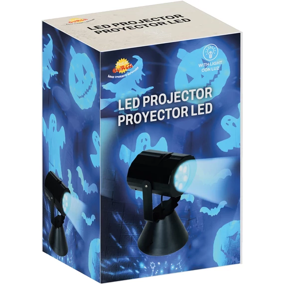 Led projektor 20 cm talppal