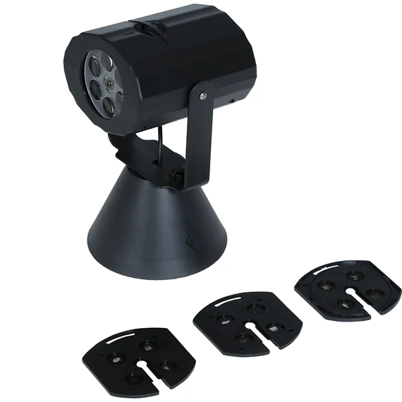 Led projektor 20 cm talppal