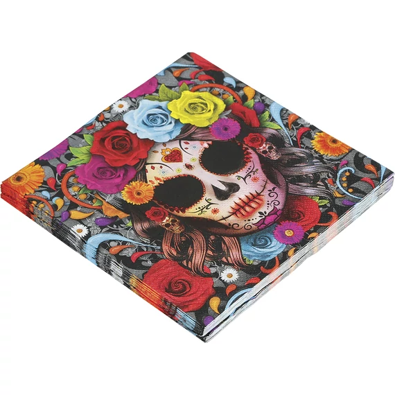 Halloween szalvéta 20 darabos, 16x16 cm