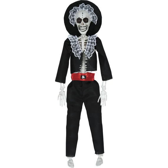 Lógatható mariachi csontváz 40 cm