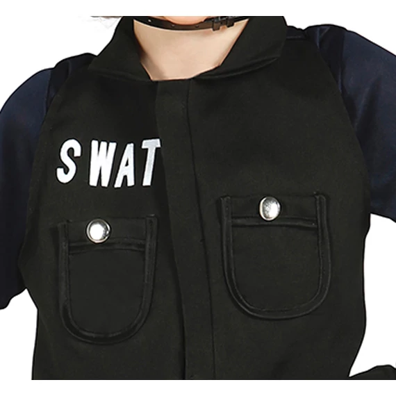 Swat rendőr jelmez 5-6 éveseknek