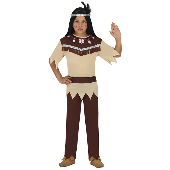 Cseroki (cherokee) indián fiú jelmez - 5-6 éves