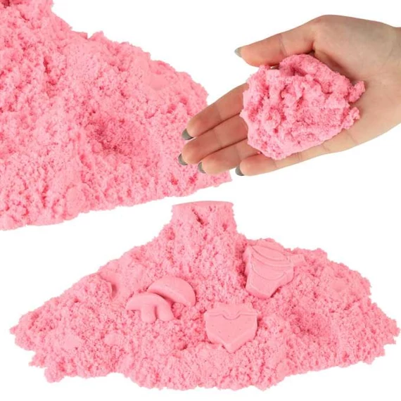 Varázshomok gyerekeknek 1 kg-os zacskóban - pink