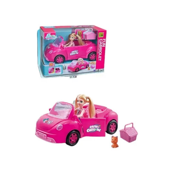 Pink babaautó
