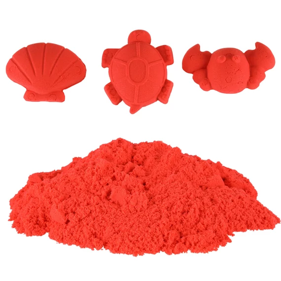 Varázshomok gyerekeknek 1 kg-os zacskóban - Piros