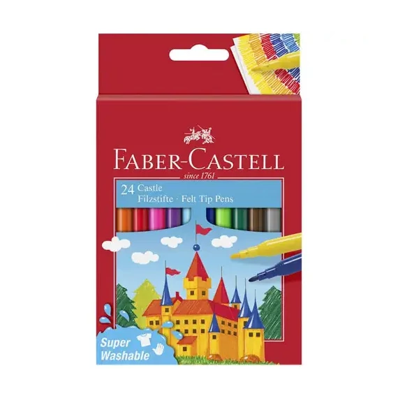 Faber-Castell 24 darabos filctoll készlet