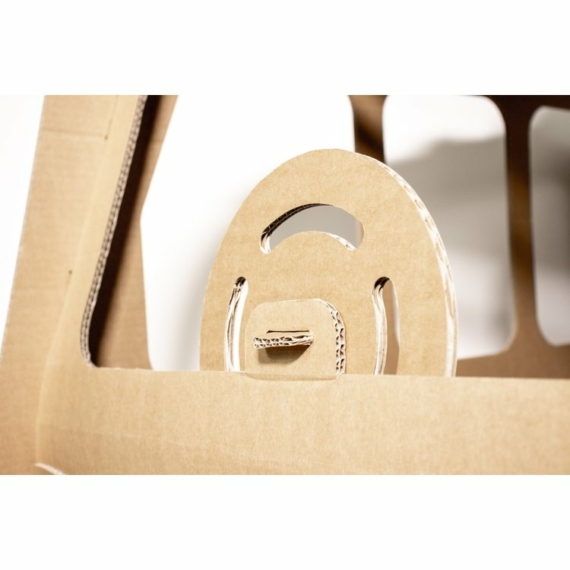 Színezhető karton játék - Játék karton lakóautó