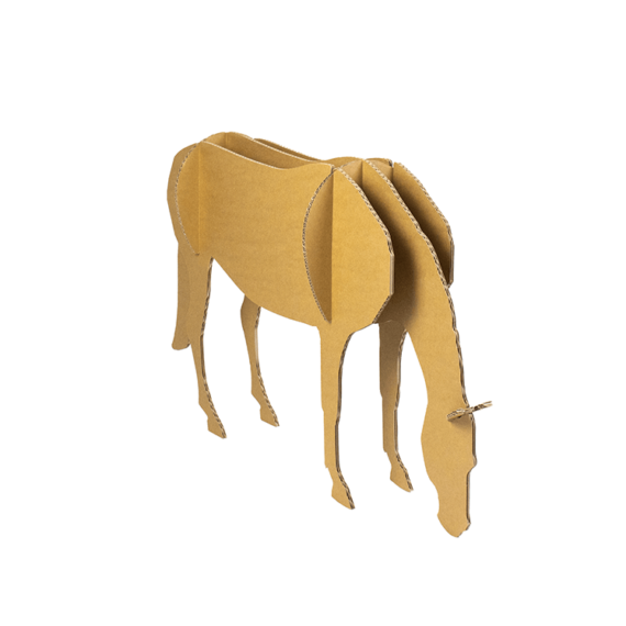 Színezhető karton játék - Ló