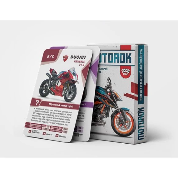 Motorok kártya