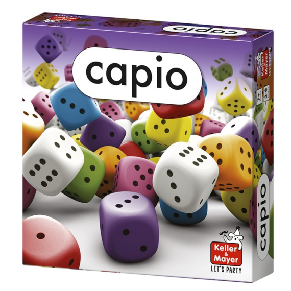 Capio - gyorsasági társasjáték dobókockákkal és kértyalapokkal
