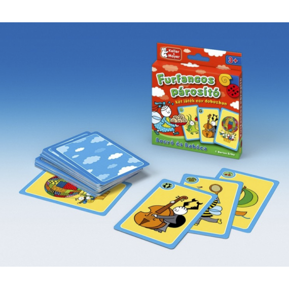 Bogyó és Babóca furfangos párosító - kártyajáték  (Keller & Mayer)