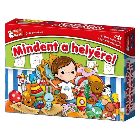 Mindent a helyére! - társasjáték (Keller &amp; Mayer)