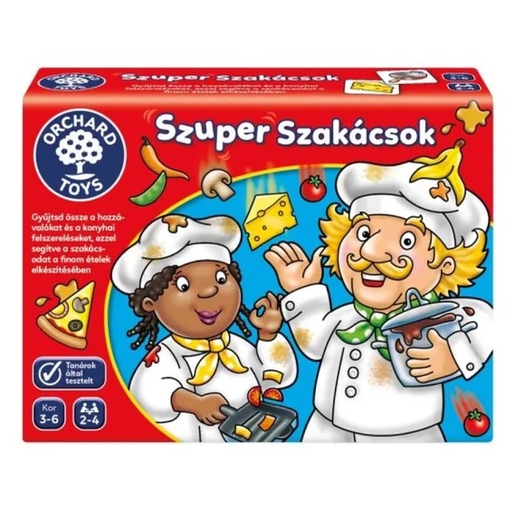  Szuper szakácsok társasjáték - Orchard toys