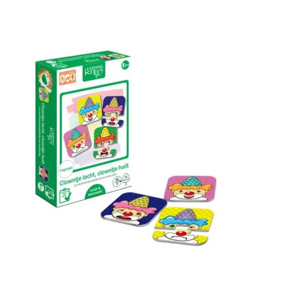 Learning Kitds oktató puzzle, bohócok