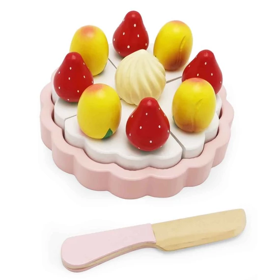 Őszibarackos torta feltéttel,tépőzárral - Magni