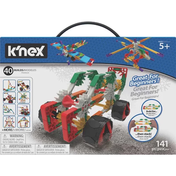 K'nex kreatív építőjáték 141 db-os (kezdő)