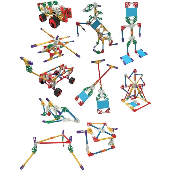 K'nex kreatív építőjáték 141 db-os (kezdő)