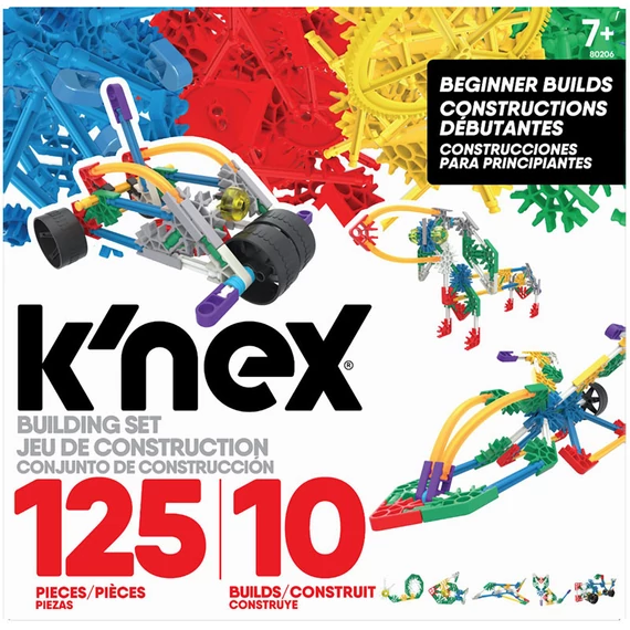K'nex Classic 125 db-os építőkészlet kezdőknek
