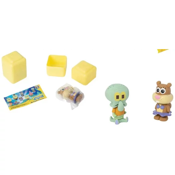 Spongyabob puzzle palz – Összeépíthető radír meglepetés figurák