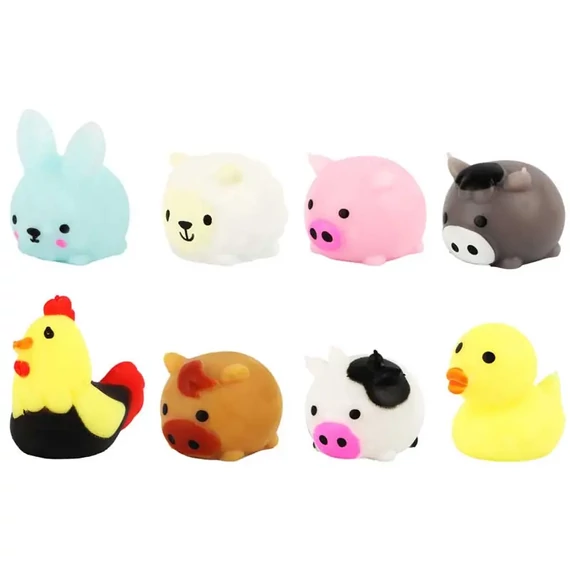 Squishy Animals - Nyomkodható állatok (farm)