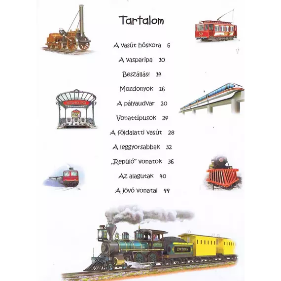 101 dolog, amit jó, ha tudsz a vonatokról - ismeretterjesztés gyerekeknek
