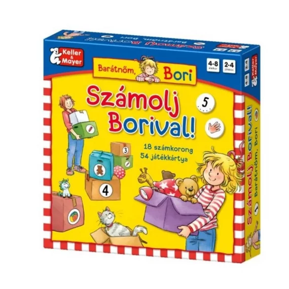  Barátnőm, Bori - Számolj Borival társasjáték