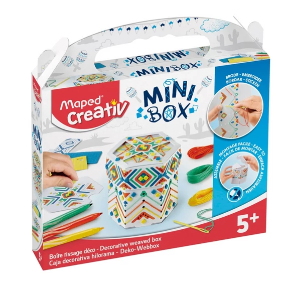  Maped Creativ Mini Box kreatív készlet - ékszerdoboz készítő