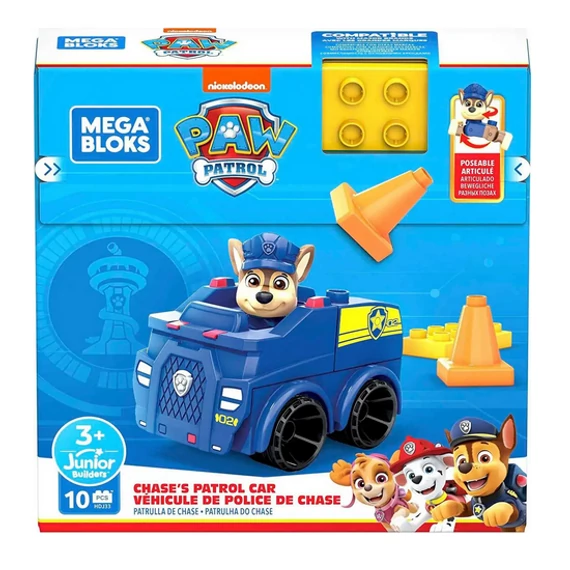 Mancs őrjárat Mega Bloks építőjáték (Chase's Patrol Car)