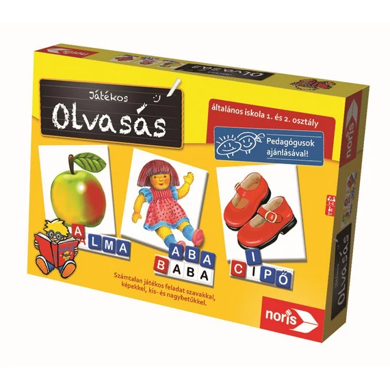 Játékos olvasás - oktató társasjáték - Noris