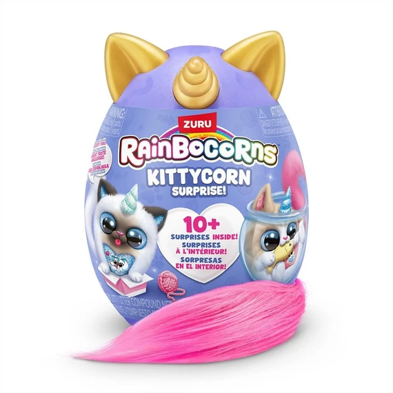 Rainbocorns Pocket Kittycorn meglepetés cica plüss - többféle