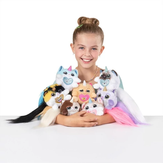 Rainbocorns Pocket Kittycorn meglepetés cica plüss - többféle