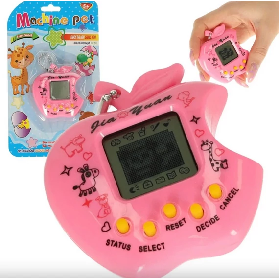 Tamagotchi alma elektronikus játék - rózsaszín