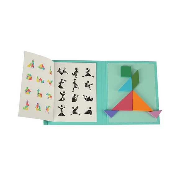 Tangram puzzle - mágneses - Woodiness