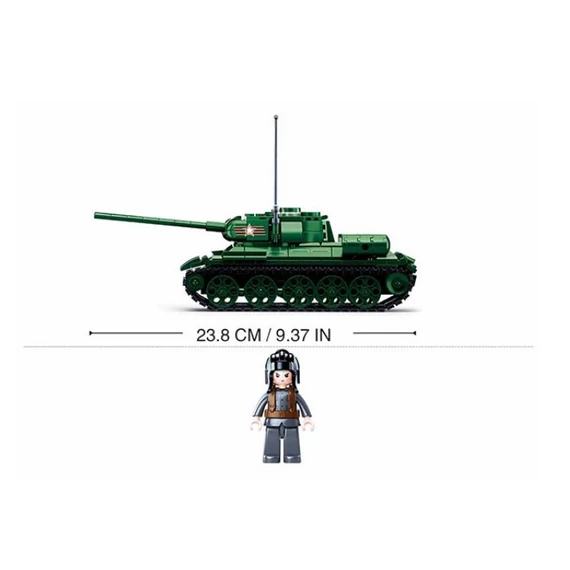 Sluban Model Bricks - Tank (T34-85)  építőjáték készlet