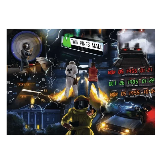 Vissza a jövőbe - 1000 db-os puzzle - Ravensburger