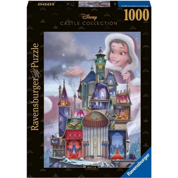  Disney kastély Belle - 1000 db-os puzzle - Ravensburger