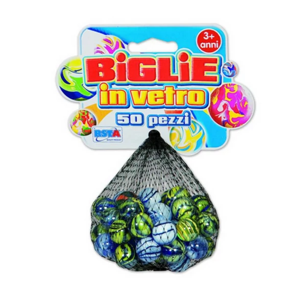 Üveggolyó készlet ,50 db