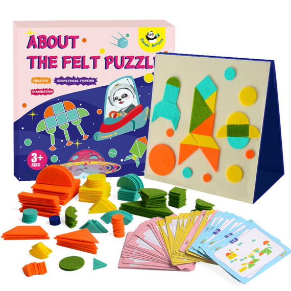 Panda Juniors - filc puzzle