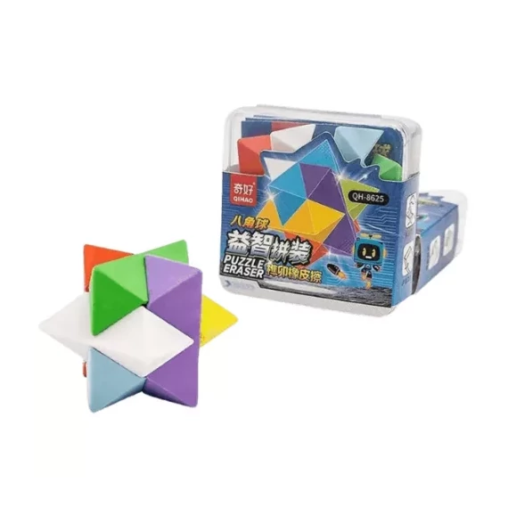 3D logikai puzzle gömb radír
