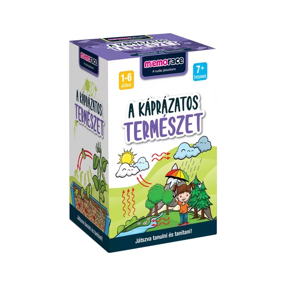 Memorace A káprázatos természet társasjáték